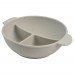 Тарілка силіконова з присоском Canpol 51/403_grey