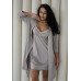 Халат для вагітних та годування XS-XXL Мамин Дім 25316-Капучино
