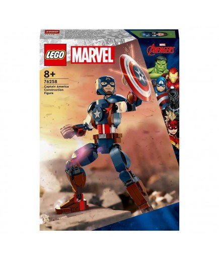 Конструктор Lego Marvel Фігурка Капітана Америка 310дет 76258