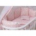 Бампер-подушка Twins Лісові жителі 2 шт 2027-63-08 pink фото 2