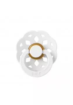 Пустушка латексна BIBS Boheme White 0-6м 210211