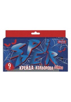Крейда кольорова 1Вересня Spider 9шт 400410