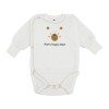 Боді-льоля для новонароджених Minikin "Нappy baby" 2428001 -молочний