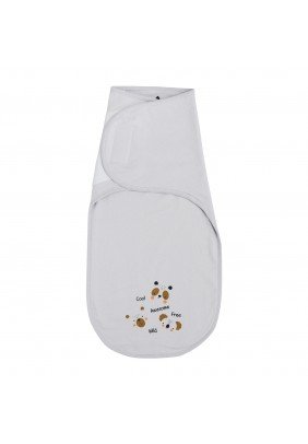 Пелюшка-кокон Minikin "Нappy baby" 2428801 -сірий - 
