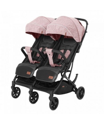 Коляска прогулянкова для двійні Carrello Presto Duo CRL-5506 Cherry Pink