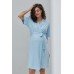 Халат для вагітних S-XL Юла мама PAOLA NW-4.9.1 -блакитний