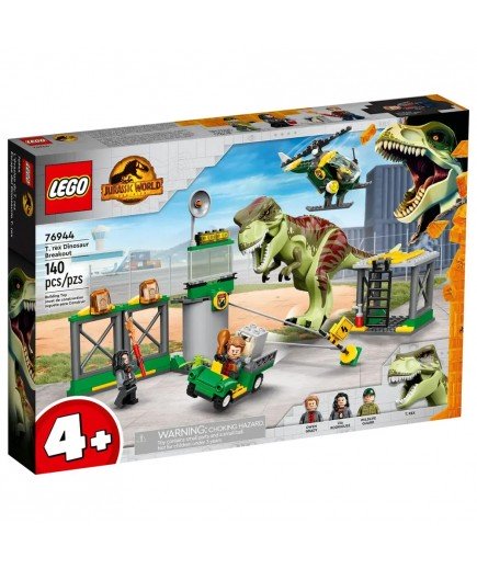 Конструктор Lego Jurassic World Втеча тиранозавра 140дет 76944