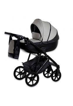Коляска універсальна 2в1 Kidex M-Fly KMFLGB Light Grey Black