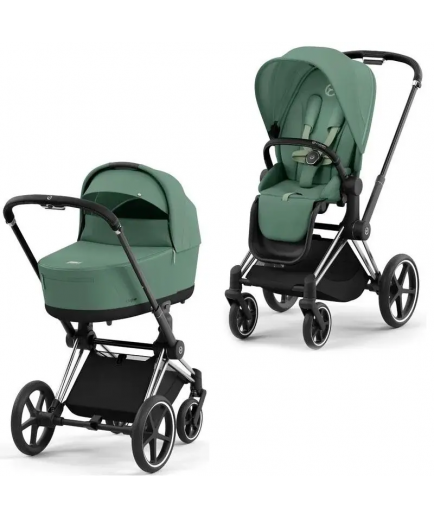 Коляска універсальна 2в1 Cybex Priam 4.0 Leaf Green/Chrome Black 523000839/5