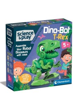 Конструктор Clementoni Динозавр Dino Bot T-Rex 75073.00