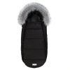 Конверт Dorechi Baby XS Флiс 1930 FО Black з опушкою