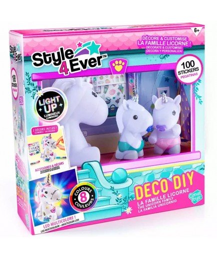 Набір для творчості Canal Toys DIY Style 4 Ever Родина сяючіх єдинорогів OFG287 Набір для творчості Canal Toys DIY Style 4 Ever Родина сяючіх єдинорогів OFG287