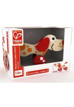 Каталка дерев'яна Hape Песик E0347