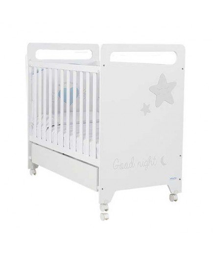 Ліжко дитяче Micuna Istar 120х60 см White Grey ISTAR WHITE/GREY Ліжко дитяче Micuna Istar 120х60 см White Grey ISTAR WHITE/GREY