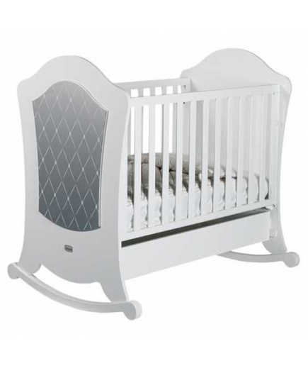 Ліжко дитяче Micuna Big Alexa Relax 140x70 см White&Silver BIG ALEXA RELAX WH-SIL Ліжко дитяче Micuna Big Alexa Relax 140x70 см White&Silver BIG ALEXA RELAX WH-SIL