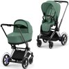 Коляска універсальна 2в1 Cybex e-Priam Leaf Green/Chrome Black 520020102LG/2