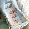 Постільний комплект Маленька Соня Ведмедики Гаммі 6од 0213207 Блакитний