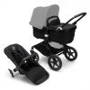 Коляска універсальна 2в1 Bugaboo Fox 3 без капюшона Black/Midnight Black 2306010042