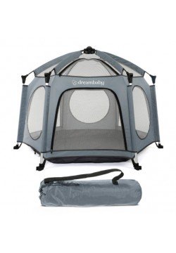 Манеж DreamBaby Adventure Blue/Grey G9510