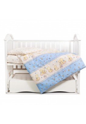 Змінний комплект Twins Comfort 3од 3051-C-015 Пухнасті ведмедики блакитні