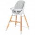 Стільчик для годування ESPIRO SENSE 27 WHITE GRAY SENSE 27