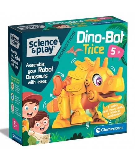 Конструктор Clementoni Динозавр Dino Bot Triceratops 75074 Конструктор Clementoni Динозавр Dino Bot Triceratops 75074