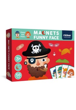 Книга магнітна Andreu Toys Смішні обличчя MD1038