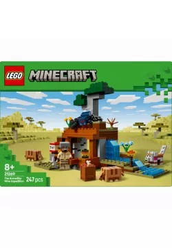 Конструктор Lego Minecraft Шахтна експедиція Броненосець 247дет 21269