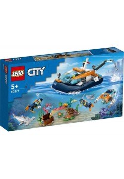 Конструктор LEGO City Дослідницький підводний човен 182дет 60377