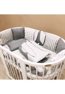 Постільний комплект IngVart Зайки 6од sku42400