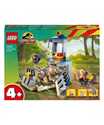 Конструктор Lego Jurassic Park Втеча велоцираптора 137дет 76957 Конструктор Lego Jurassic Park Втеча велоцираптора 137дет 76957