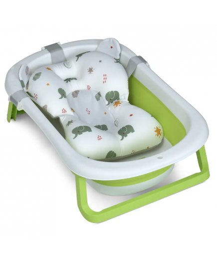 Ванна дитяча складна з вкладишем El Camino Plus ME 1151 Grass Green Ванна дитяча складна з вкладишем El Camino Plus ME 1151 Grass Green