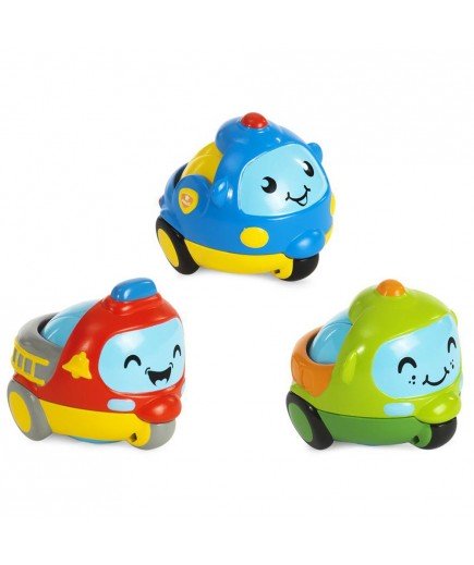 Машини Chicco Міський патруль 3шт 10756.00 Машини Chicco Міський патруль 3шт 10756.00