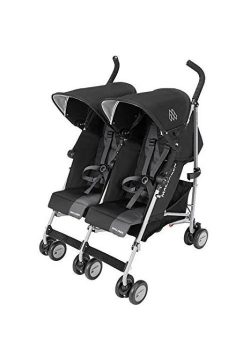 Коляска прогулянкова для двійні Maclaren Twin Triumph Black Charcoal WM1Y120032