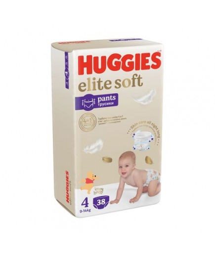 Підгузники-трусики Huggies Elite Soft 4 38шт 549323