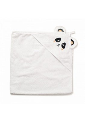 Полотенце-уголок для купания Twins Panda white 1500-TANP-01