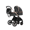 Коляска універсальна 2в1 Pote luxmom 2025 dark gray ptlux/dg
