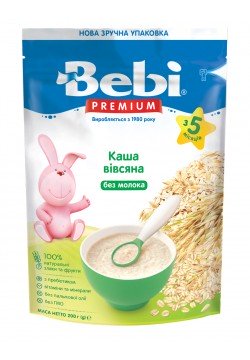 Каша Bebi Преміум вівсяна 200г 1105038