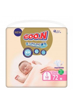 Підгузники Goo.N newborn Premium Soft (0-5кг) 72шт 863222