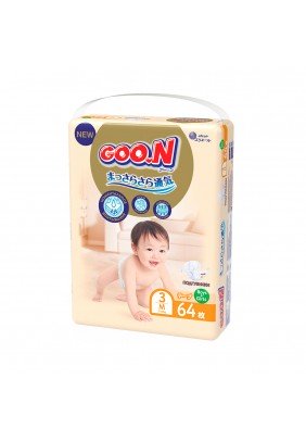 Подгузники Goo.N newborn Premium Soft (7-12кг) 64шт 863224