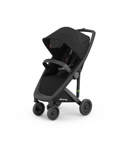 Коляска прогулянкова Greentom Classic GCBВ-3 Black-Black Коляска прогулянкова Greentom Classic GCBВ-3 Black-Black