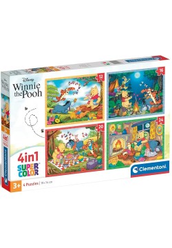 Пазл 4в1 Clementoni Winnie the Pooh 21514