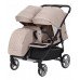 Коляска унiверсальна 2в1 для двійні Carrello Connect CRL-5502/1 Cotton Beige фото 4