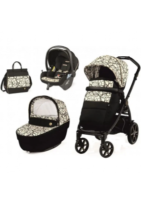 Коляска універсальна 3в1 Peg-Perego Book PACK-BOOK31LG00002 Grafic Gold Lounge