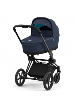 Коляска універсальна (люлька) Cybex Priam 4.0 Nautical Blue/Matt Black 522000807/1