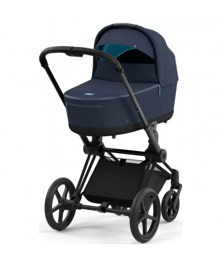 Коляска універсальна (люлька) Cybex Priam 4.0 Nautical Blue/Matt Black 522000807/1