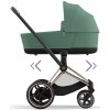 Коляска універсальна (люлька) Cybex e-Priam 4.0 Leaf Green/Rosegold 520020102LG/4-1