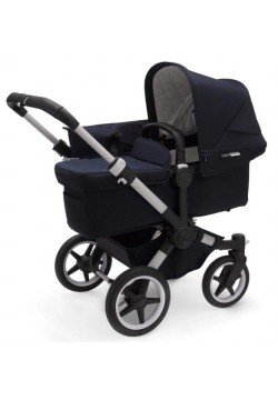 Коляска універсальна 2в1 BUGABOO DONKEY 3 CLASSIC MONO ALU/DARK NAVY 180154AA01