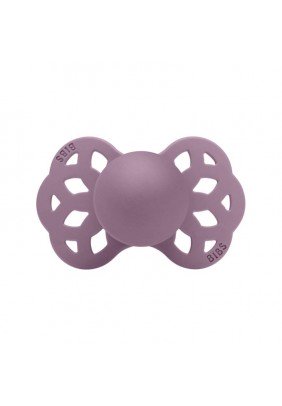 Пустушка силіконова BIBS Infinity Symmetrical Mauve 0-6м 441300С