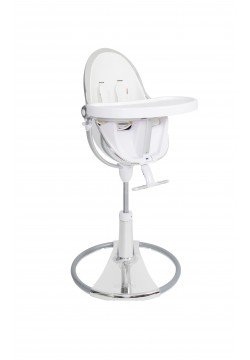 Стільчик для годування Bloom Fresco Silver+coconut white E10535-S\\E10516-CWL